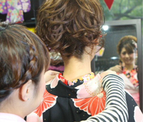 持ち込み浴衣着付けプラン