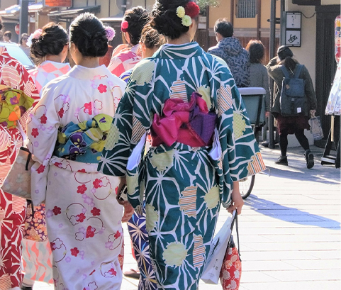 団体予約・出張着付けについて